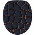 Sanilo WC-Sitz "Mesh", mit Absenkautomatik und Schnellverschluss, Holz - braun