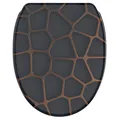SANILO® WC-Sitz mit Absenkautomatik und Schnellverschluss Mesh, Toilettendeckel direkt vom Hersteller, Klodeckel, Klobrille, WC Deckel, WC Brille