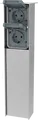 JEHOKA 40249555 - Edelstahl-Säule B 4.2, 2 Steckdosen