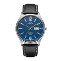 UMR RUHLA Classic 17076, Armbanduhr, Herren, Quarz, Big Date, Lederband, 3 bar