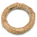 Glorex Strohkranz 250 x 50 mm Natur Basteln Kranz Ostern Weihnachten Türkranz