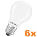 6 x OSRAM E27 LED SUPERSTAR PLUS Lampe HD LIGHTING mattiert dimmbar 11W wie 100W