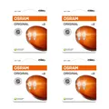 8 Glühlampen Innenraum W1,2W 12V 1,2W W2x4.6d OSRAM ORIGINAL passend für PKW