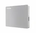 TOSHIBA 2TB Canvio Flex Portable Externe Festplatte für Mac, Windows PC und Tablet-Nutzung, kompatibel mit den meisten USB-C- und USB-A-Geräten, Silber (HDTX120ESCAA)