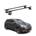 Menabo Dachträger Grundtäger für Citroen C4 Aircross 2012-2017 75kg Schwarz 2x
