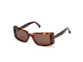 MaxMara MM0159 52E  havana 54/16/140 Damen Sonnenbrillen