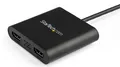 103' StarTech USBTyp A-Stecker auf HDMI-Buchse Dual-Monitor-Display-Adapterkabel