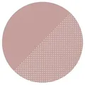 TODDLEKIND Spielmatte "Spotted Dusky Rose" in Rosa - Ø 105 cm