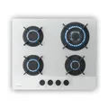 Klarstein Velaire Gaskochfeld | 4-flammig mit elektrischer Zündung | Erdgas- und LPG-kompatibel | 8000W | 60cm 10047377