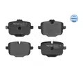 Meyle 025 247 0318 Bremsbelagsatz Scheibenbremse Hinten für BMW G20 G28 G80