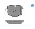 Bremsbelagsatz, Scheibenbremse MEYLE 0252470318 für BMW 5er