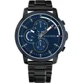 Tommy Hilfiger Multi Zifferblatt 'Jameson Le' Herren Uhr  1792049 - Schwarz