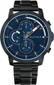 Tommy Hilfiger Jameson Le Schwarz Herren Armbanduhr 1792049