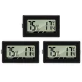 Thlevel Mini Digital Thermometer Hygrometer Temperatur Luftfeuchtigkeit 3 Stück
