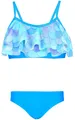 Aquarti Bustier-Bikini Aquarti Mädchen Bikini Set Bustier Bikinislip Zweiteiliger Badeanzug