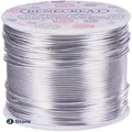 Aluminiumdraht 1,2 mm 116 m Eloxiert Silber Schmuck Handwerk