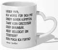 Papa Geschenk von Tochter Vater Tasse Vatertag Geburtstag Kaffeetasse Mann