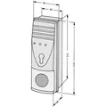 Assa Abloy effeff Fluchttür-Steuerterminal 1340-20-----E90