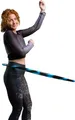 Hula Hoop Reifen für Anfänger Ø90cm Hell-Blau