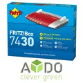 AVM FRITZBox 7430 INTERNATIONAL VDSL DSL VOIP Modem Router Gigabit NEU