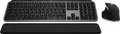 Logitech MX Keys S Combo for Mac, kabellose Tastatur/Maus mit Handballenauflage, beleuchtete Tastatur, schnellscrollende Maus, Bluetooth USB C für MacBook Pro/MacBook Air/iMac/iPad, QWERTZ DE - Grau