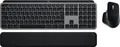 Logitech MX Keys S Combo for Mac, Space Gray, schwarz/grau, Logi Bolt, USB/Bluetooth, DE