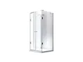Glaszentrum Hagen Eckdusche Glaszentrum Hagen - 80x80x80x195 cm - Ares U-Duschkabine Dusche Duscha