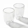 LEONARDO HOME Doppelwandbecher DUO 2er Set | 0,3 l | Glas