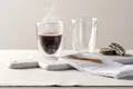 Leonardo DUO Doppelwandbecher klar 2er-Set 300ml Espresso Kaffee Tee Becher Glas