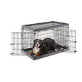 Ferplast Gabbia Cane in Metallo Gabbia Pieghevole per Cani Molto Grandi SUPERIOR 120 Recinto in metallo, con Separatore, Doppia serratura, 118 x 77 x h 82,5 cm.
