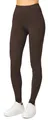 Merry Style Damen Lange Leggings aus Viskose MS10-143 (Braun, S)