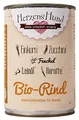HerzensHund Hundefutter Nassfutter Bio-Rind mit Bio-Gemüse (Rind, 24 x 400g)