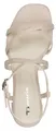 Tamaris Damen Sandalette aus Stoff mit Karree Spitze 1-28204-42, Größe:38 EU, Farbe:Rosa