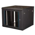 VALUE 19-Zoll Wandgehäuse 9HE, 600x600mm schwarz, Bausatz