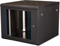VALUE 19-Zoll Wandgehäuse 600x600mm schwarz Bausatz 9 HE (26.99.0829)