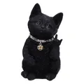 Nemesis Now Metal Cat Unisex Statue schwarz Polyresin Gothic, Katzen