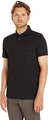 Tommy Hilfiger Herren Poloshirt Kurzarm 1985 Regular Fit, Schwarz (Black), XL