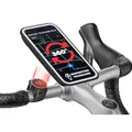 Shapeheart Magnetische Fahrrad Handyhalterung - wasserdichte Touchscreen Hülle XL - Lenkerhalterung für MTB, Motorrad, Roller - Abnehmbare Smartphone Tasche - Schnelle und Stabile Montage
