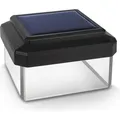 Solarlampe LED Solarpfostenlampe GreenBlue GB125 Neutralweiß 80x80 GB127 - Schwarz