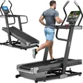 Gymtek® Laufband, Walking Pad, Treadmill - 18 km/h, 18 Programme, Bluetooth App