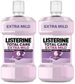 ✅Listerine Total Care Extra Mild Mundspülung Sensitiv 6in1 Zahnspülung 2x 500ml✅