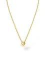 Purelei Flowing Kette Damen Y-Kette mit Lotus Anhänger, elegante Edelstahl Halskette, filigrane Gliederkette, moderne Layering Kette, Schmuck Geschenk für Frauen