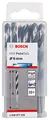 Bosch Professional 10 Stück HSS Spiralbohrer PointTeQ (für Metall, 6 x 57 x 93 mm, Zubehör Bohrschrauber)