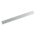 MAUL Magnetleiste MAULsolid 100x5cm | Selbstklebende Ferroleiste für Magnete | Magnethaftende Leiste für Büro, Küche | Gebürsteter Edelstahl | Ideal für Collagen, Bilder, Poster | Silber
