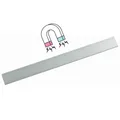 MAUL Magnetleiste silber 5,0 cm x 1,0 m, 1 St.