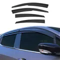 4x Windabweiser Regenabweiser für Hyundai Accent Blue 2010-2017 Acryl Dunkel