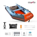 COASTO Schlauchboot mit Dropstitch Boden Dingi Beiboot Motorboot Ruderboot 290cm