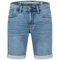 FALKENSTEJN Jeansshorts FALKENSTEJN Mads Herren Kurze Denim Shorts - Casual Jeans Shorts blau S