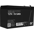 Green Cell® AGM 12V 8,5Ah Akku VRLA Blei-Batterie Bleiakku Ersatzakku Gelakku Akkubatterie Zyklenfest Unbemannt Spielzeug | Elektro Spielzeug| Ala...