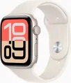 Apple Watch SE 3 (silber, Aluminium, 44 mm, Sportarmband